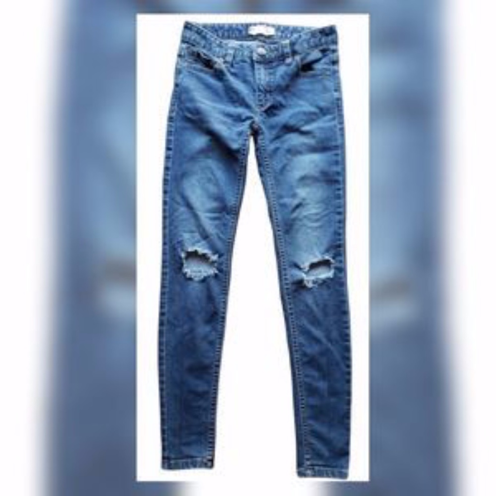Free People Skinny Jeans Size 24